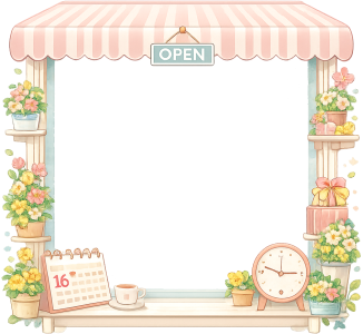 미미살롱 대구율하점 일정 액자